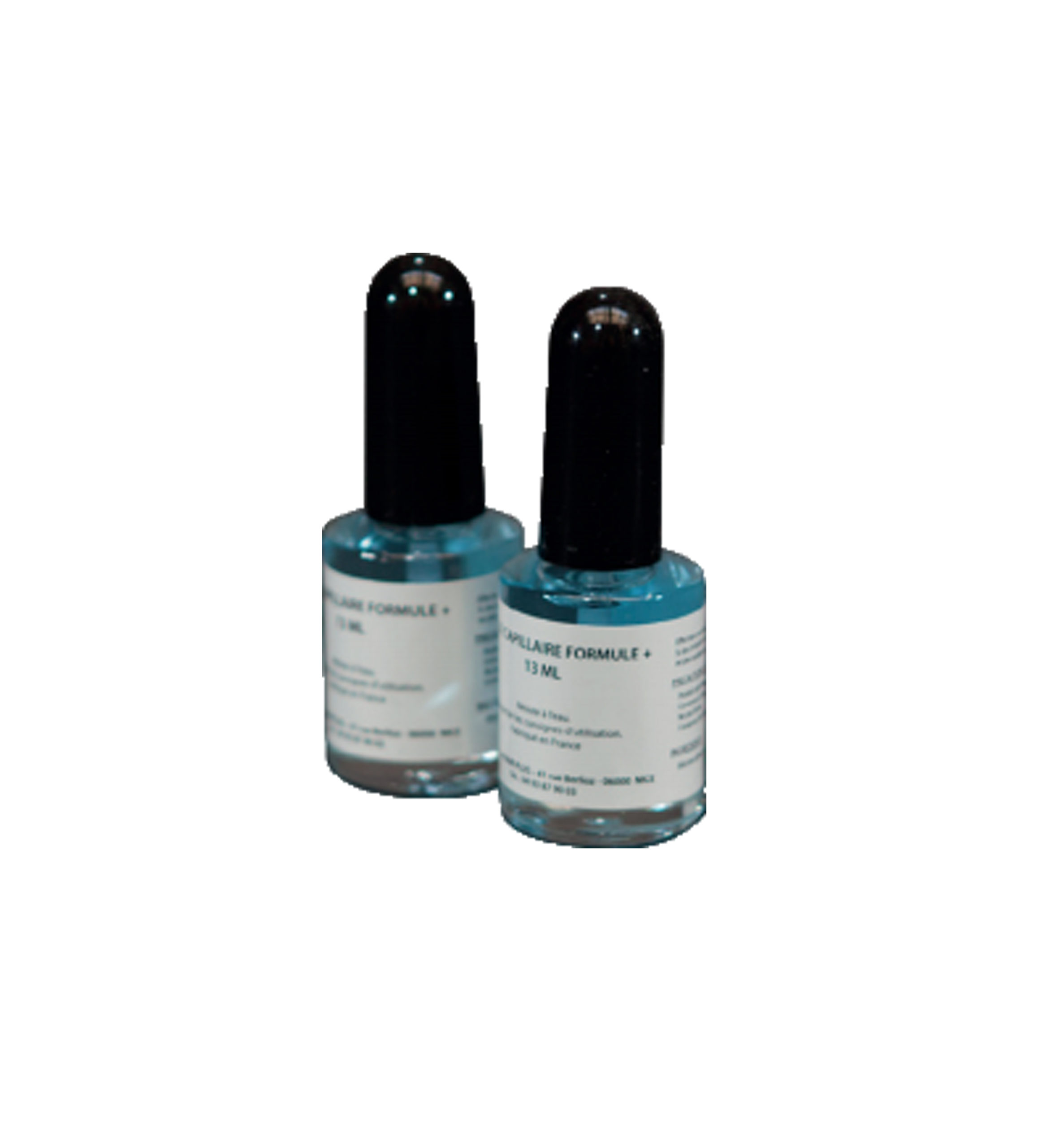 Pack 2 Colles type silicone bleue (13ml) – Flacon Retouche